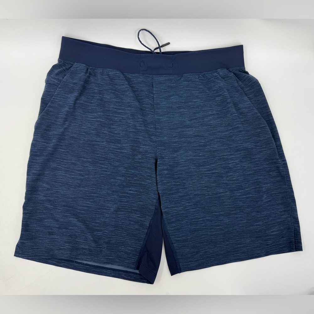 Lululemon “Pace Breaker” Lined 9" Shorts in Heather‎ Blue Men’s XL **READ**